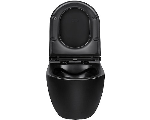 Унитаз Vincea Evo VT1-34MB подвесной с сиденьем Микролифт