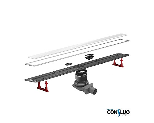 Душевой лоток Pestan Confluo Premium White Glass Line 300 13000280