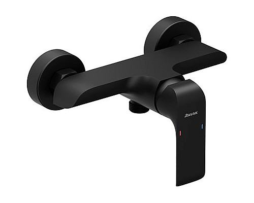 Смеситель для душа Ravak Flat FL 032.20/150 X070177 Черный матовый