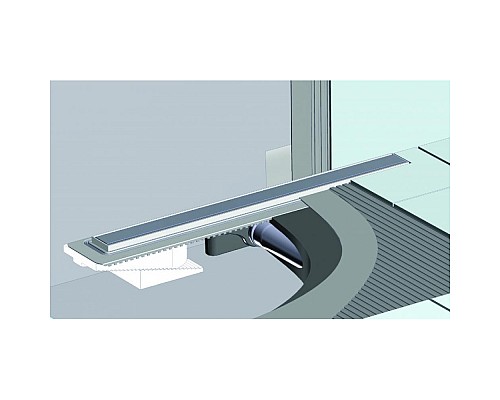 Душевой лоток BERGES В1 Antik 700 золото глянец боковой