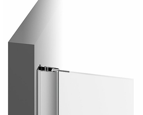 Душевая стенка Ravak Blix BLPS-80 9BH40100ZG профиль Белый стекло Grape