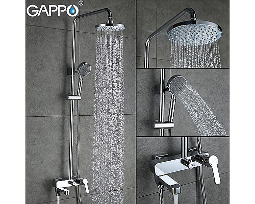 Душевая система Gappo G02-2 G2402 Хром