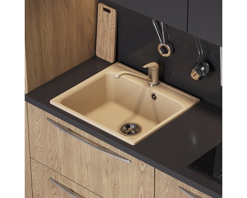 Кухонная мойка Reflection Etude 53 RF0353BE Бежевая