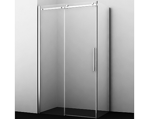 Душевой уголок WasserKRAFT Alme 140х80 15R35 профиль Хром стекло прозрачное
