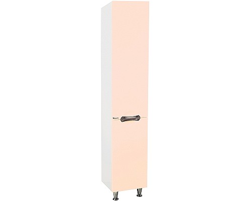 Шкаф пенал Bellezza Лагуна 35 R 4622107001078 Бежевый Белый