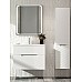 Шкаф пенал Jorno Modul 35 R Mоl.04.150/P/W подвесной Белый глянец