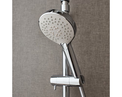 Душевая система Jacob Delafon Metro E26589-CP с термостатом Хром