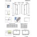 Душевая стенка Radaway Espera KDJ 80 380148-01L профиль Хром стекло прозрачное