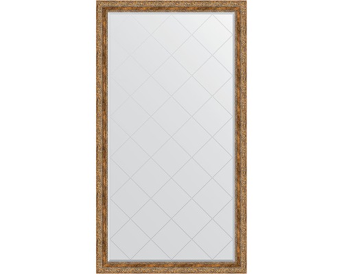 Зеркало Evoform Exclusive-G Floor 200х110 BY 6354 с гравировкой в багетной раме - Виньетка античная бронза 85 мм