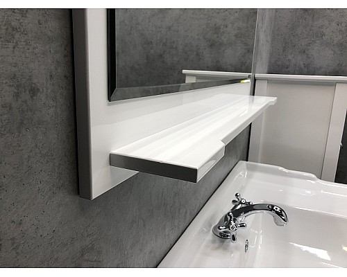 Зеркало Comforty Тбилиси 90 00003132632 Белый глянец