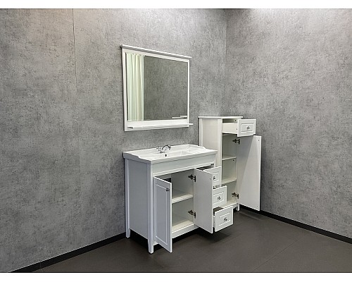 Зеркало Comforty Тбилиси 90 00003132632 Белый глянец