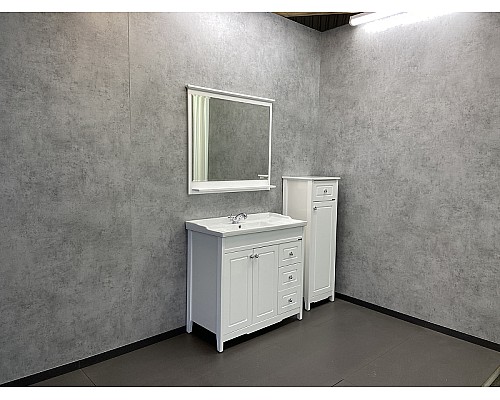 Зеркало Comforty Тбилиси 90 00003132632 Белый глянец