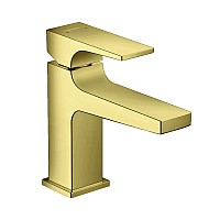 Смеситель для раковины Hansgrohe Metropol однорычажный золото 32500990