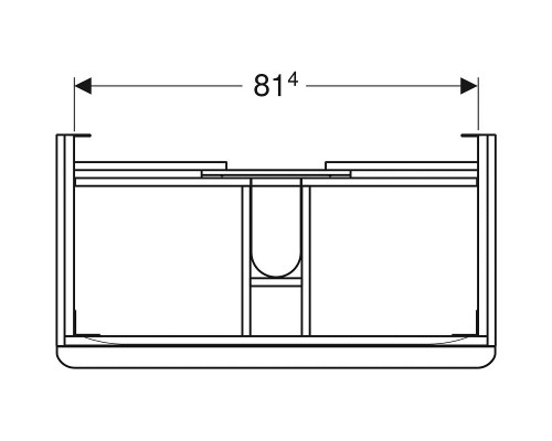 Тумба для комплекта Geberit 500.354.JR.1