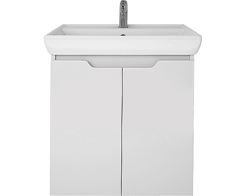 Тумба под раковину Dreja Q Plus (D) 60 99.1004 подвесная напольная Белый