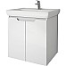 Тумба под раковину Dreja Q Plus (D) 60 99.1004 подвесная напольная Белый