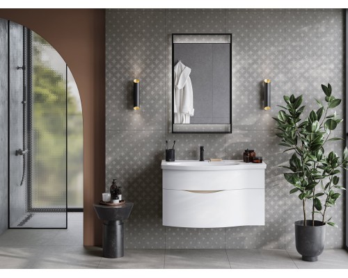 Зеркало Kerama Marazzi PLAZA Next 60, черное матовое