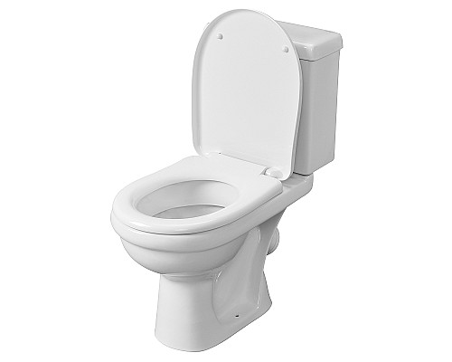 Унитаз компакт Santeri Визит 1.P405.3.S00.00B.F с бачком и сиденьем