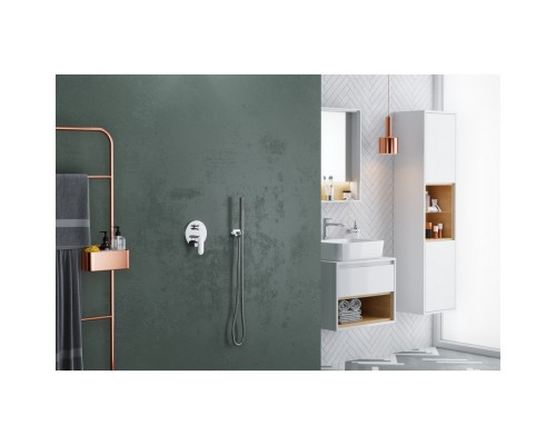 Шкаф-пенал Excellent Tuto 40 см белый/дуб