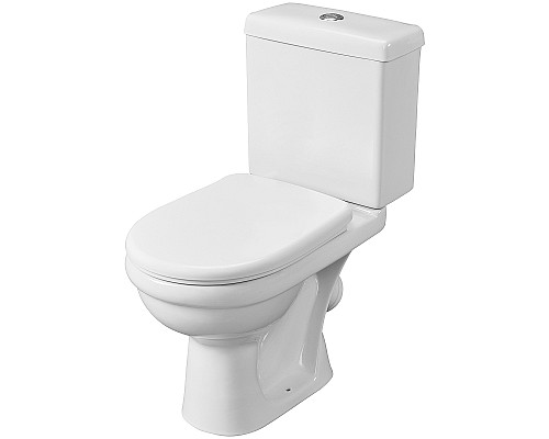 Унитаз компакт Santeri Визит 1.P405.3.S00.00B.F с бачком и сиденьем