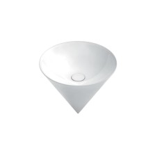 Раковина Kerama Marazzi CONO подвесная 44, белая глянцевая