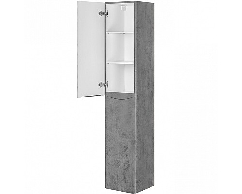 Шкаф пенал Vincea Paola 35 VSC-2P170BT-R подвесной Beton Шкаф пенал Vincea Paola 35 VSC-2P170BT-R подвесной Beton
