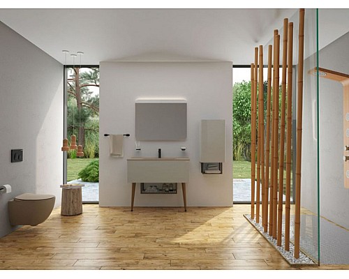 Унитаз биде Creavit Free FE320-00CM00E-0000 подвесной Капучино матовый без сиденья