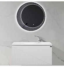 Комплект мебели для ванной Black&White Universe U918.900-2 90 9189002 подвесной Glossy White