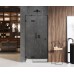 Душевая дверь NEW TRENDY AVEXA BLACK 80x200 (черный)