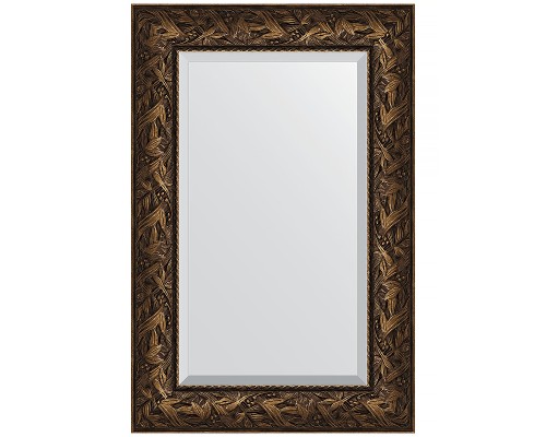 Зеркало Evoform Exclusive 89х59 BY 3417 с фацетом в багетной раме - Византия бронза 99 мм