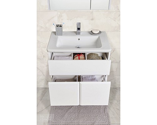 Тумба под раковину Roca UP 60 ZRU9303010 белый глянец