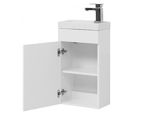 Тумба под раковину Aquanet Нота 40 L 246954 подвесная Белая