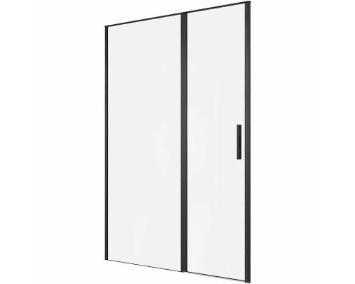 Душевая дверь Allen Brau Priority 140 3.31036.BBA профиль Черный браш стекло прозрачное