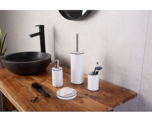 Стакан для зубных щеток Ridder Nena 2158101 Белый