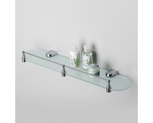 Полка стеклянная WasserKRAFT K-6844 с бортиком