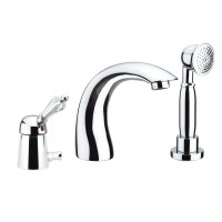 Смеситель на борт ванны Fiore Imperial Sky Swarovski® хром
