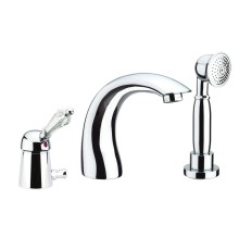 Смеситель на борт ванны Fiore Imperial Sky Swarovski® хром