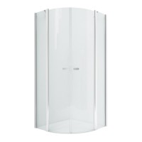 Душевое ограждение NEW TRENDY NEW SOLEO 80x80x195 (хром)
