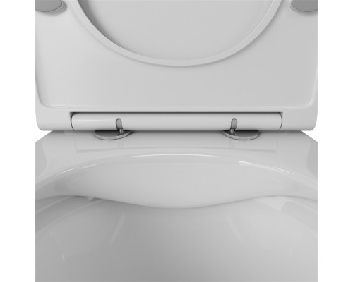 Унитаз подвесной безободковый OWL Eld Cirkel-H OWLT190101 с сиденьем DP микролифт