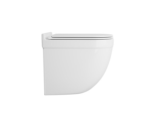 Унитаз подвесной безободковый OWL Eld Cirkel-H OWLT190101 с сиденьем DP микролифт