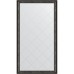 Зеркало Evoform Exclusive-G Floor 199х110 BY 6348 с гравировкой в багетной раме - Черный ардеко 81 мм
