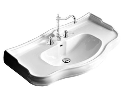 Раковина Kerasan Retro 105001-3 100 см