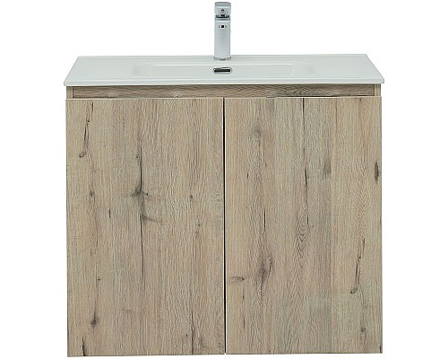 Тумба под раковину Aquanet Алвита New 80 277529 подвесная Дуб Веллингтон