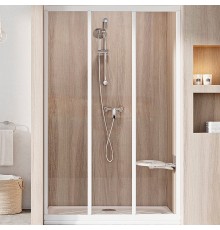 Душевая дверь Ravak Supernova ASDP3-110 профиль Белый стекло Transparent