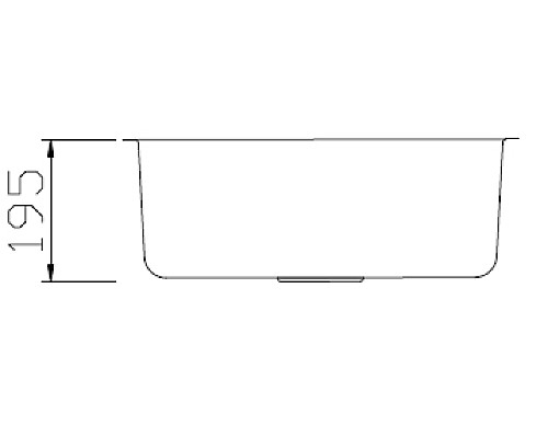 Кухонная мойка Seaman Eco Wien SWU-5443.A Нержавеющая сталь