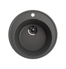 Кухонная мойка Ulgran Quartz мокрый асфальт