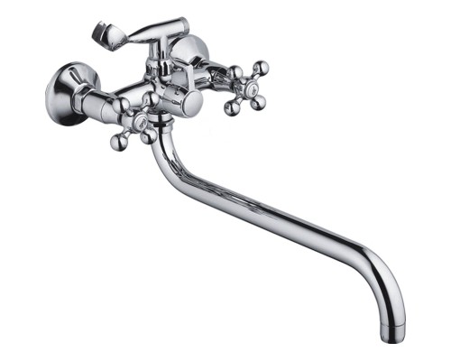 Смеситель для ванны Cron CN2619-2 универсальный Хром