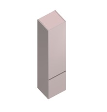 Пенал Kerama Marazzi CUBO подвесной правый 165, мальва матовый