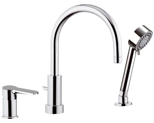 Смеситель для ванны набортный Remer Winner W07