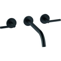 Смеситель для раковины Kludi Nova Fonte Puristic 201463915 Черный матовый